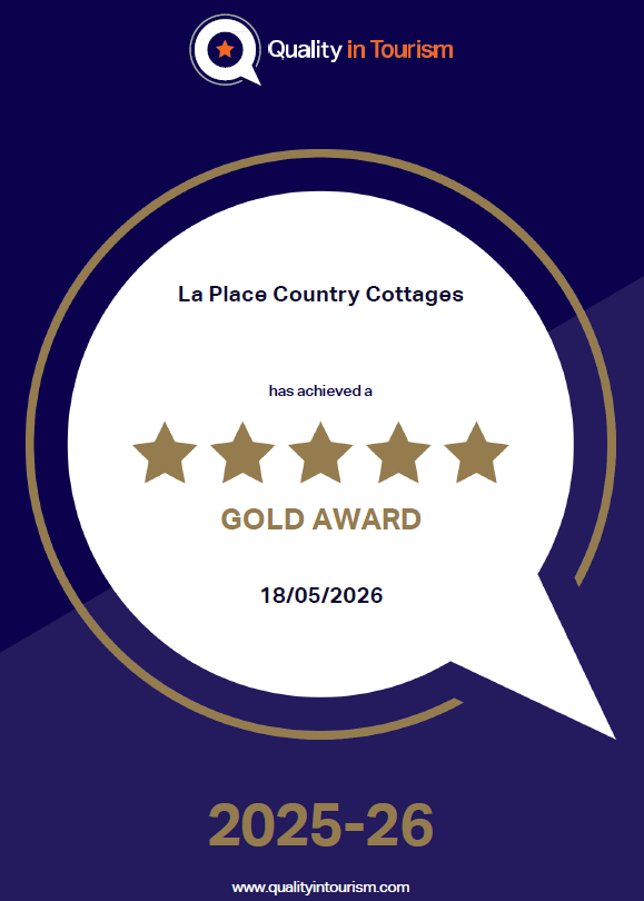 Quality in tourism, 5 star, Gold Award